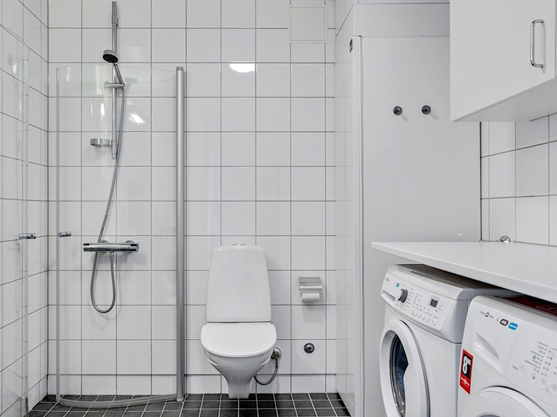 Totalrenovering av badrum i lgh Sundbyberg Solhem
