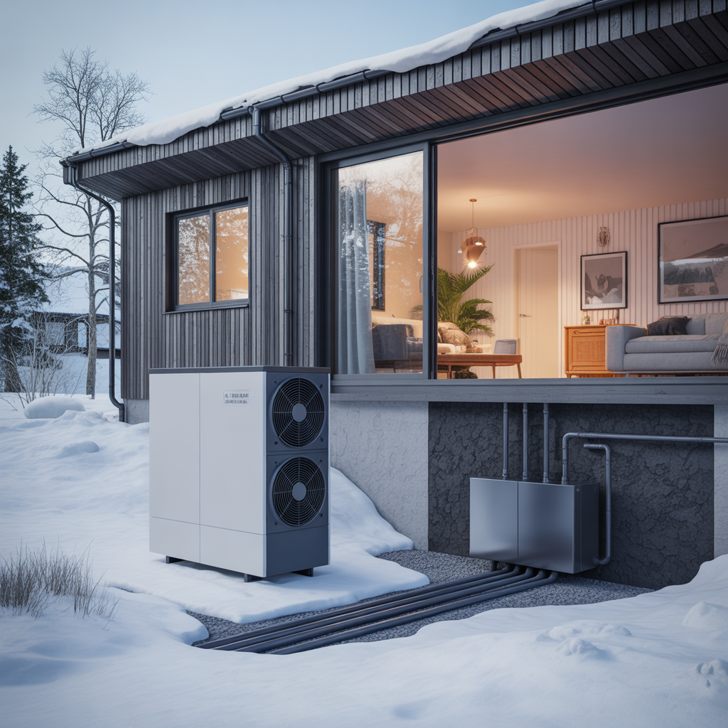 2.Optimal energilosning Luftvarmepump eller Bergvarme