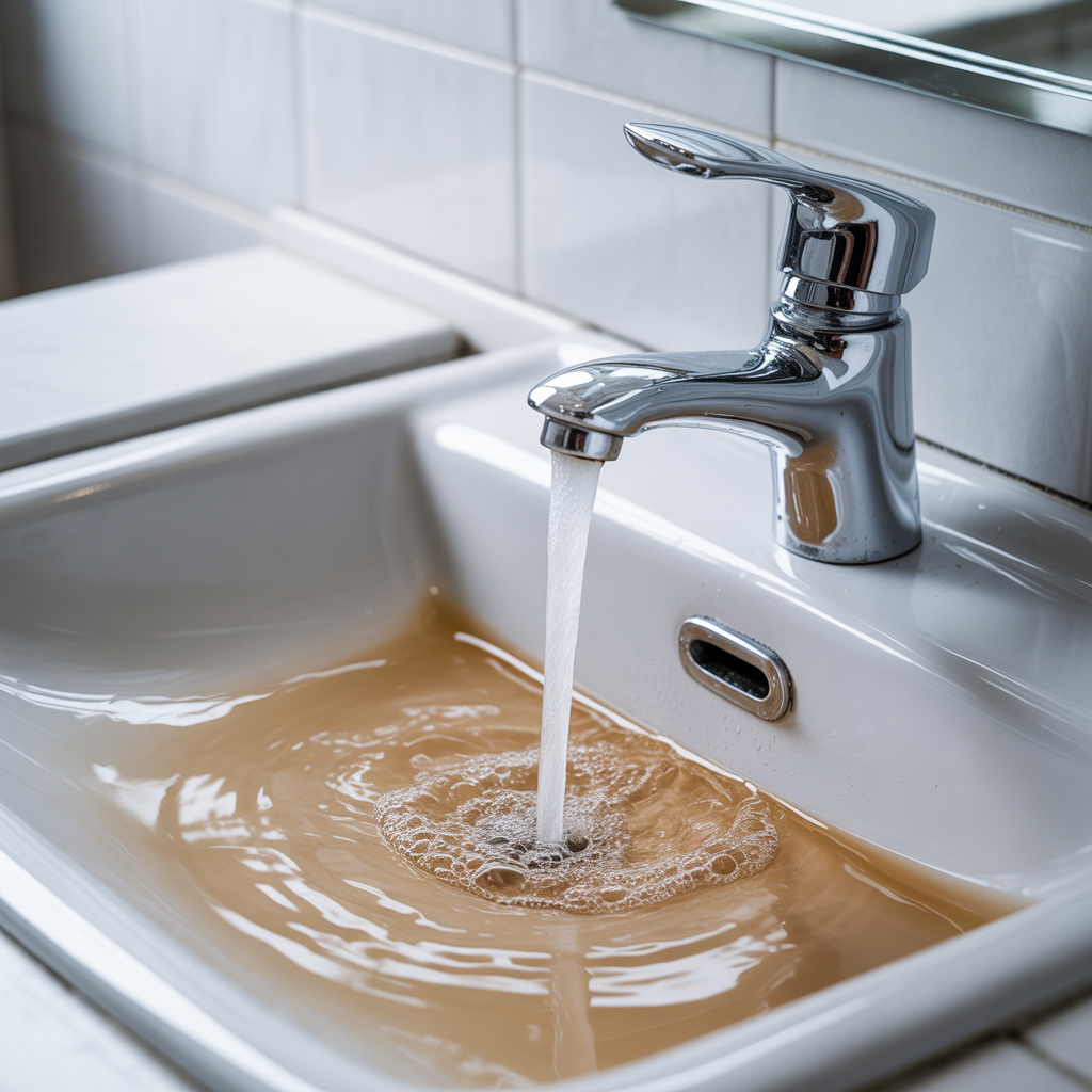 8.Hur du identifierar och atgardar missfargat vatten i kranen