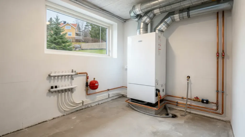 byte av franluftsvarmepump i villa i bromsten spanga 1469